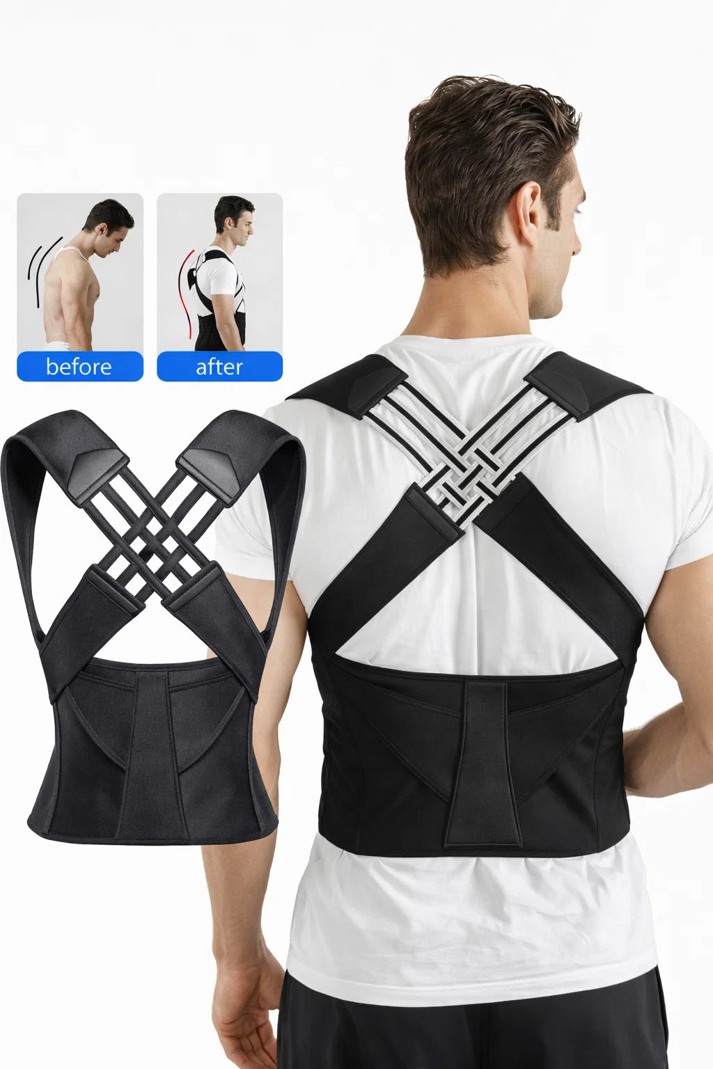Upryt Posture Corrector — Fix Back & Shoulder Pain in 2 Weeks